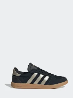 adidas Black / Silver Breaknet Sleek Trainers Clearance