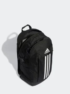 adidas Black 3 Stripe Backpack Clearance