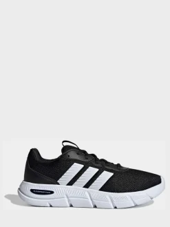adidas Cloudfoam Flex Laces Trainers Black Sale