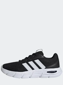 adidas Cloudfoam Flex Laces Trainers Black Sale
