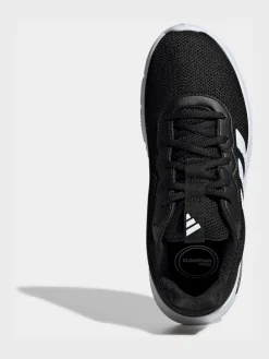 adidas Cloudfoam Flex Laces Trainers Black Sale