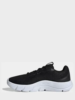 adidas Cloudfoam Flex Laces Trainers Black Sale