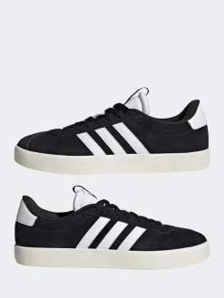 adidas Black Dark VL Court 3.0 Trainers Sale