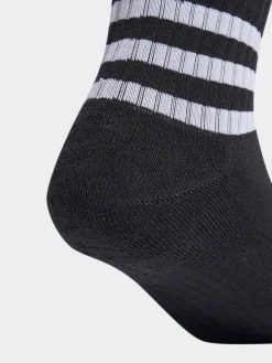 adidas 3-Stripes Cushioned Sportswear Low Cut Socks 3 Pack Black Sale
