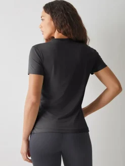 adidas Black Workout Essentials V-Neck T-Shirt Hot