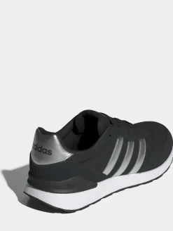 adidas Black/Silver RUN 60s 4.0 Trainers