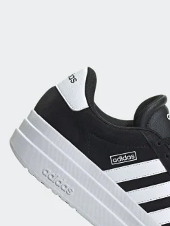 adidas Black/White VL Court Bold Trainers Outlet
