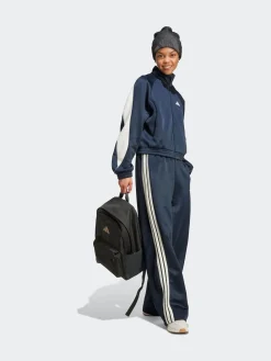 adidas Blue Stadium Loose Fit 3-Stripes Trackpant Trousers Online