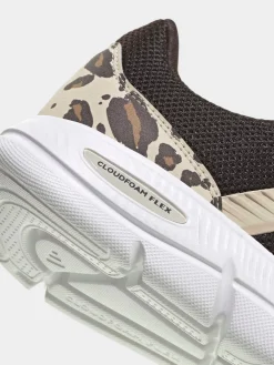 adidas Brown Cloudfoam Flex Trainers Sale