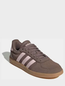 adidas Brown/Pink Breaknet Sleek Trainers Outlet