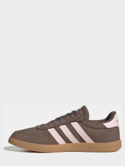 adidas Brown/Pink Breaknet Sleek Trainers Outlet