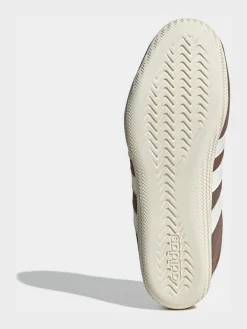 adidas Brown/White Grand Court Lo Trainers New