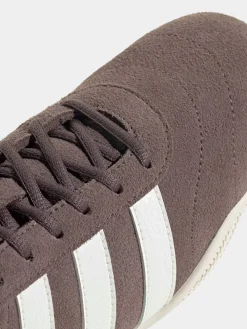 adidas Brown/White Grand Court Lo Trainers New