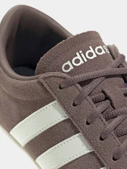 adidas Brown/White Grand Court Lo Trainers New