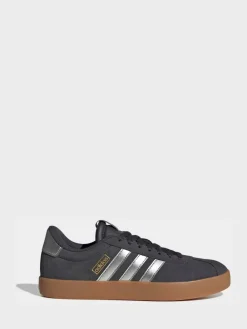 adidas Dark Grey VL Court 3.0 Trainers Outlet
