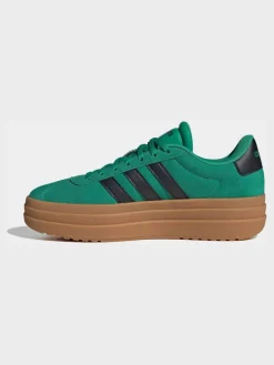 adidas Green/Black VL Court Bold Trainers Online