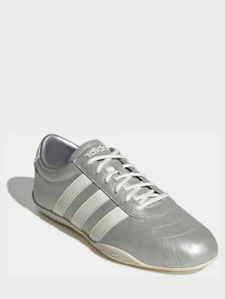 adidas Grey Grand Court Lo Trainers New
