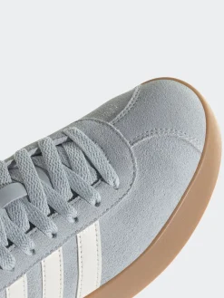 adidas Grey VL Court 3.0 Trainers New