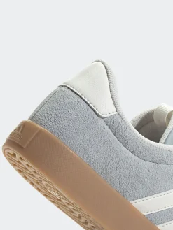 adidas Grey VL Court 3.0 Trainers New