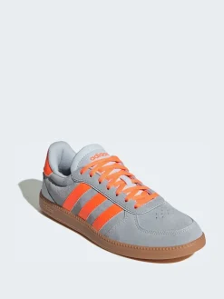 adidas Grey/Orange Breaknet Sleek Trainers Best