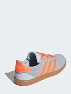 adidas Grey/Orange Breaknet Sleek Trainers Best