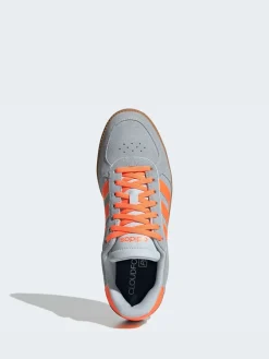 adidas Grey/Orange Breaknet Sleek Trainers Best