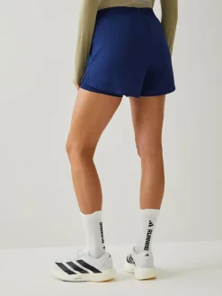 adidas Light Blue Workout Essentials 2In1 Shorts Best