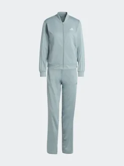 adidas Light Green Essentials 3-Stripes Tracksuit Sale