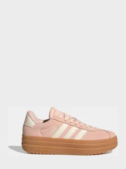 adidas Light Pink VL Court Bold Trainers Clearance