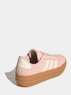 adidas Light Pink VL Court Bold Trainers Clearance