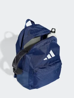 adidas Navy Blue Classic 3 Bar Logo Backpack New