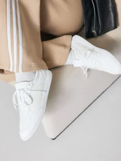 adidas Off White Breaknet Sleek Trainers Hot