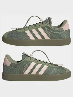 adidas Olive Green VL Court 3.0 Trainers Clearance