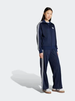 adidas originals Firebird Classic Loose Jacket Blue Hot