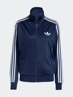 adidas originals Firebird Classic Loose Jacket Blue Hot