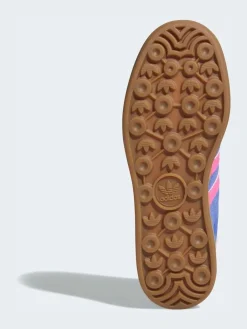 adidas originals Blue/Pink Gazelle Bold W Trainers Sale