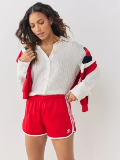 adidas originals Adicolour 3-Stripes Sprinter Shorts Red Online