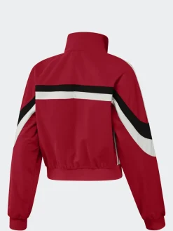 adidas originals Red Blocking Regular Fit Track Jacket Clearance