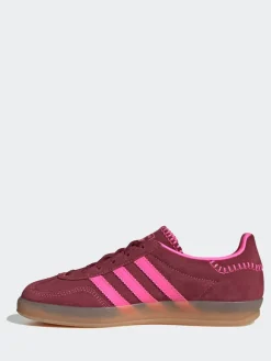 adidas originals Red/Pink Gazelle Indoor Trainers Outlet