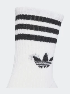 adidas originals 6 Pack Crew Socks 6 Pack White Hot