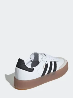 adidas originals White Sambae W Trainers Clearance
