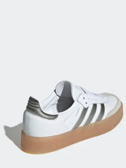 adidas originals White/Cream Sambae W Trainers Online