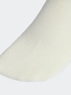 adidas originals White/Green Crew 3-Stripes Crew Socks 3 Pairs Sale