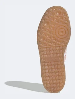 adidas originals White/Pink Sambae W Trainers Online