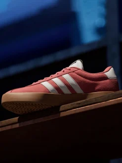 adidas Red Dark VL Court 3.0 Trainers Best