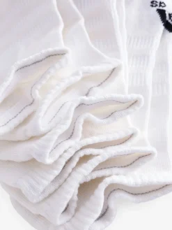 adidas Cushioned Low Cut Socks 3 Pack White Hot