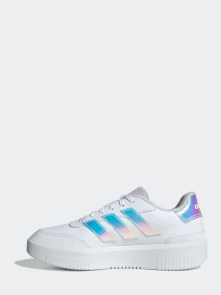adidas Courtblock Bold Trainers White Off Sale