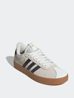 adidas White Off VL Court 3.0 Trainers Discount