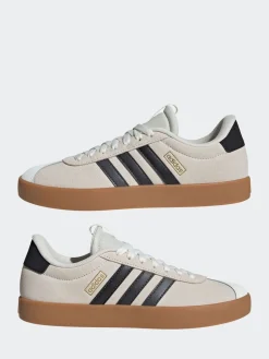 adidas White Off VL Court 3.0 Trainers Discount