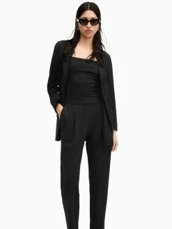 All Saints AllSaints Black Aleida Blazer New
